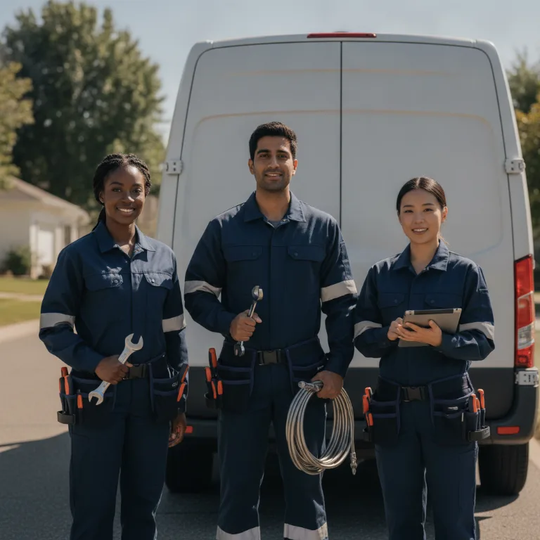 Wärmepumpeninstallateur Team in Duisburg